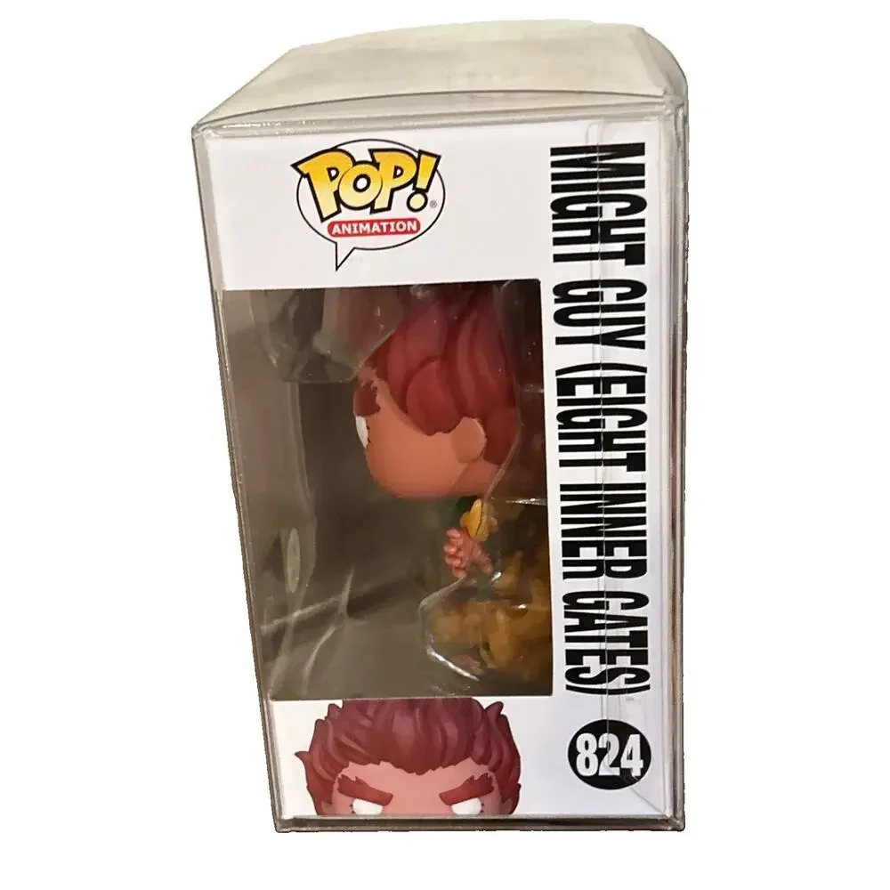 Funko Pop Naruto Might Guy (Eight Inner Gates) #824 Exclusive Glows W/Protector